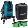 SK20GD MAKITA Nivela laser cu 3 linii,  culoare verde
