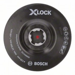 2608601722 BOSCH Disc-suport prindere X-LOCK cu arici, diametru 125 mm