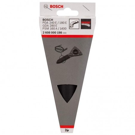 2608000198 BOSCH Lamela de slefuit ovala