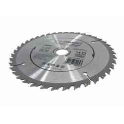 Disc Premium TCT - panza de fierastrau circular pentru taiat lemn, 165x20/16 cu 40 dinti din carbura de tungsten (vidia)