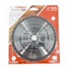 Disc Premium TCT - panza de fierastrau circular pentru taiat lemn, 165x20/16 cu 40 dinti din carbura de tungsten (vidia)
