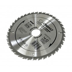 Disc Premium TCT - panza de fierastrau circular pentru taiat lemn, 190x30/25.4/20 cu 40 dinti din carbura de tungsten (vidia)