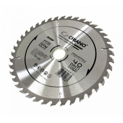 Disc Premium TCT - panza de fierastrau circular pentru taiat lemn, 235x30/25,4/20 cu 40 dinti din carbura de tungsten (vidia)