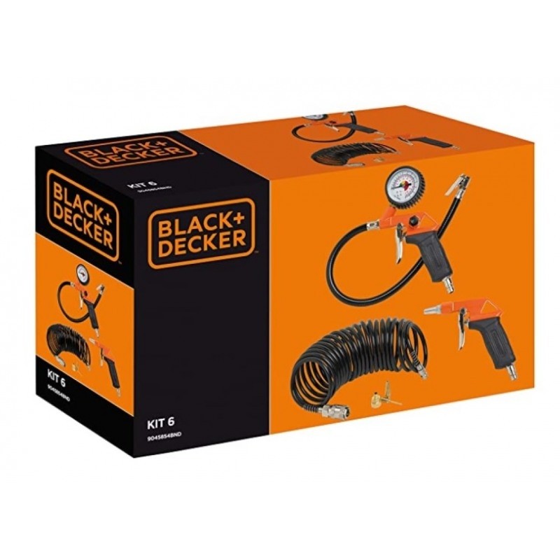 BLACK DECKER 9045854BND Kit 6 accesorii pentru compresor 9045854BND