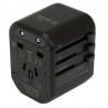 YT-81300 YATO Adaptor universal de calatorie, 1 port USB, 1 port USB-C