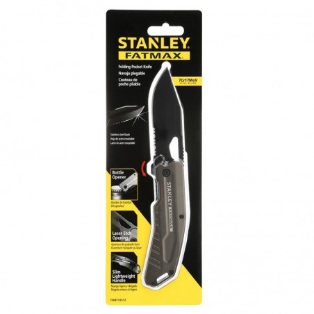STANLEY Cutit negru FatMax de buzunar