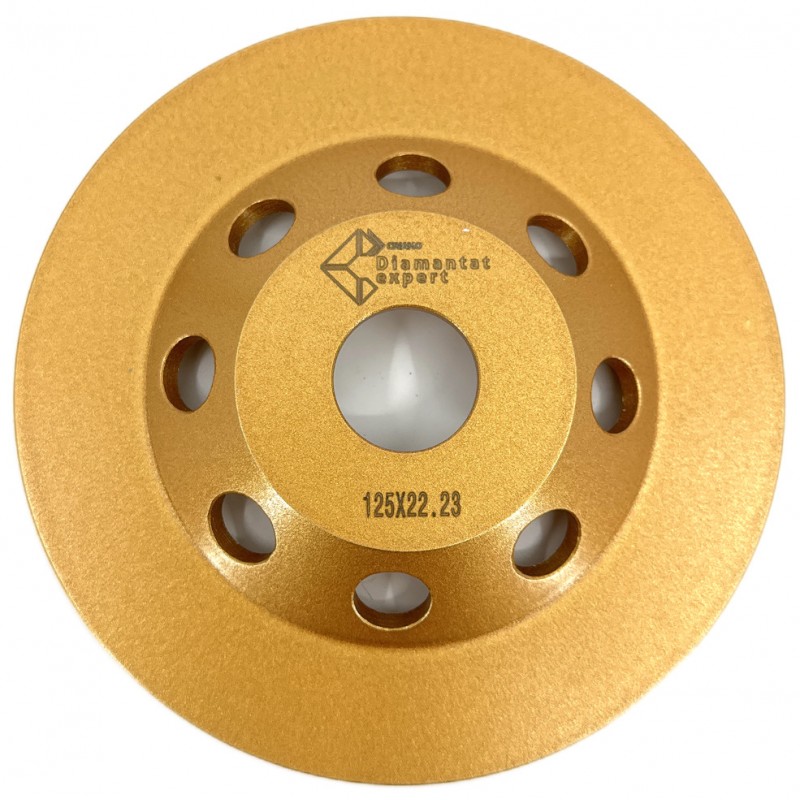 Cupa brazata in vacuum pt. inlaturat adeziv, vopsea, epoxi, 125mm