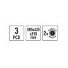 YT-09161 YATO Troler pentru scule, 585 x 425 x 810 mm