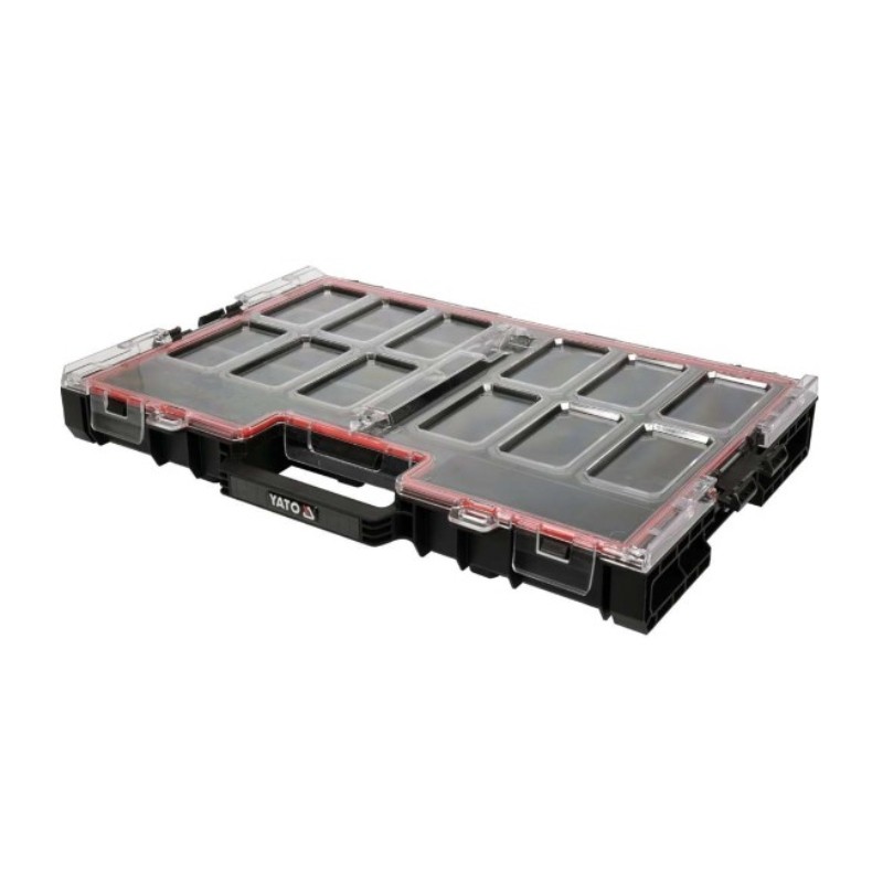 YT-09181 YATO Organizator ermetic pentru scule, 531 x 379 x 77 mm.