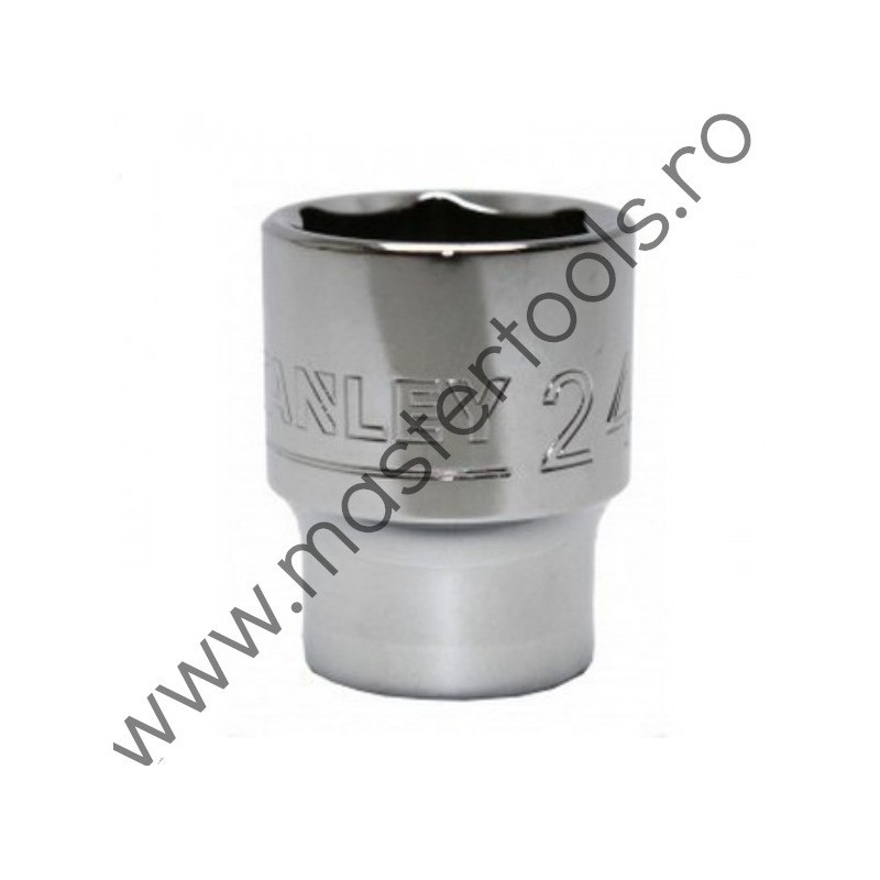STMT72948-8B STANLEY Tubulara hexagonala, prindere patrat 1/2", 23 mm
