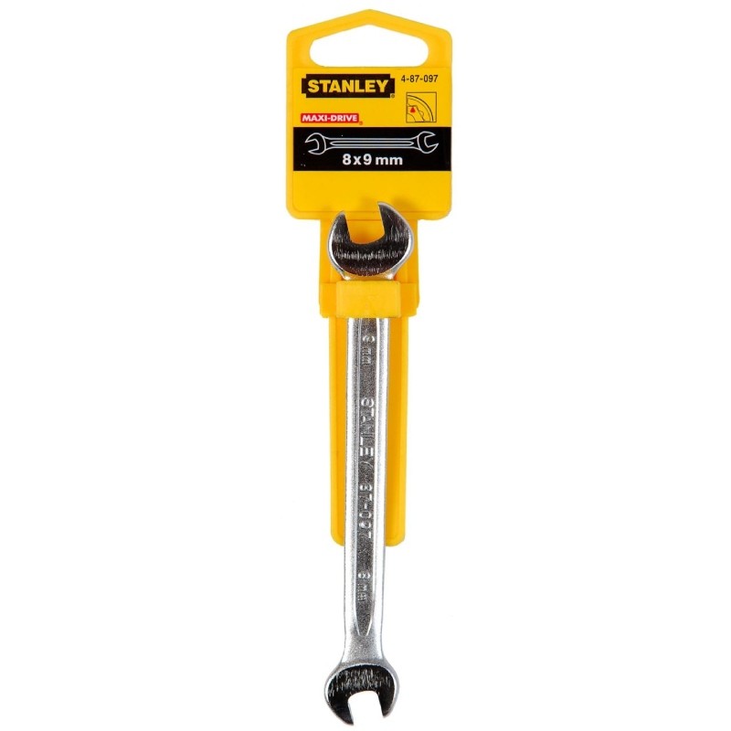 4-87-097 STANLEY. Cheie fixa, dimensiune 8 x 9 mm
