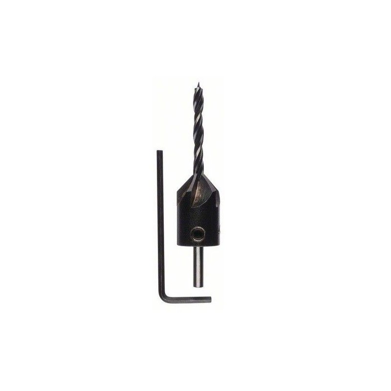 2608596396 BOSCH Burghiu pentru lemn cu zencuitor, 10 x 16 mm