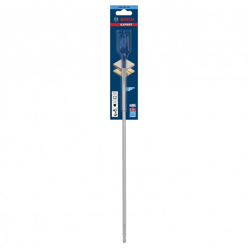 2608900346 BOSCH EXPERT Burghiu plat, gaurire in lemn, 19 x 400 mm