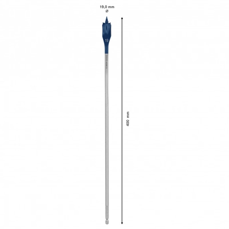 2608900346 BOSCH EXPERT Burghiu plat, gaurire in lemn, 19 x 400 mm