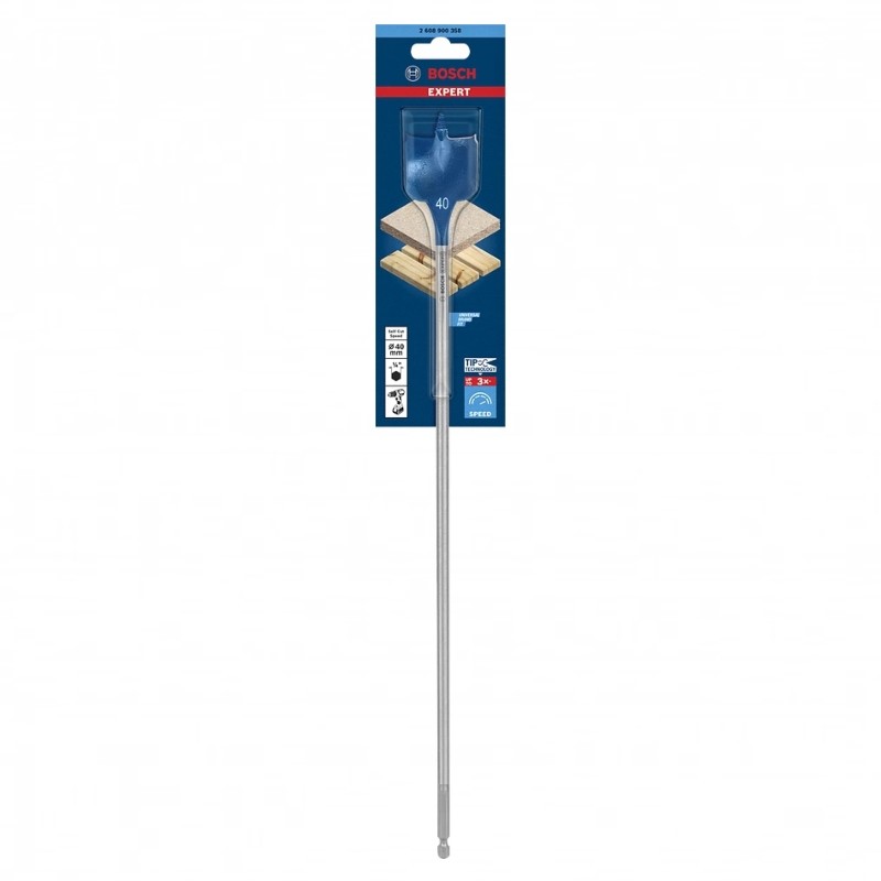 2608900358 BOSCH EXPERT Burghiu plat, gaurire in lemn, 40 x 400 mm