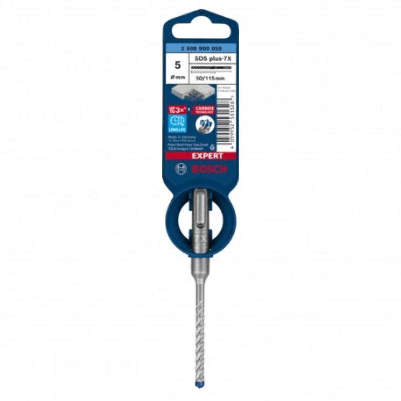 2608900059 BOSCH Burghiu EXPERT SDS plus-7X, 5 x 50 x 115 mm
