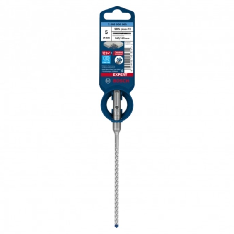 2608900060 BOSCH Burghiu EXPERT SDS plus-7X, 5 x 100 x 165 mm
