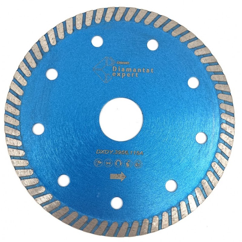Disc DiamantatExpert pt. Gresie ft. dura portelanata, Granit - Turbo 150x25.4 (mm) Premium