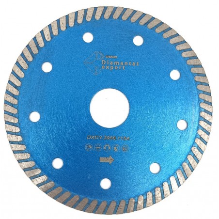 Disc DiamantatExpert pt. Gresie ft. dura portelanata, Granit - Turbo 150x25.4 (mm) Premium