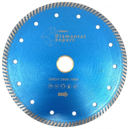 Disc DiamantatExpert pt. Gresie ft. dura portelanata, Granit - Turbo 200x25.4 (mm) Premium