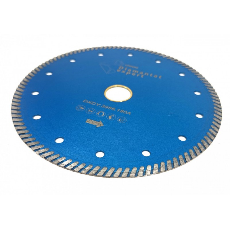 Disc DiamantatExpert pt. Gresie ft. dura portelanata, Granit - Turbo 200x25.4 (mm) Premium