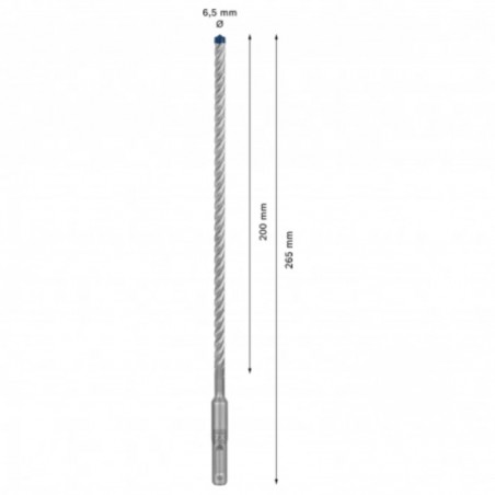 2608900080 BOSCH Burghiu EXPERT SDS plus-7X, 6.5 x 200 x 265 mm