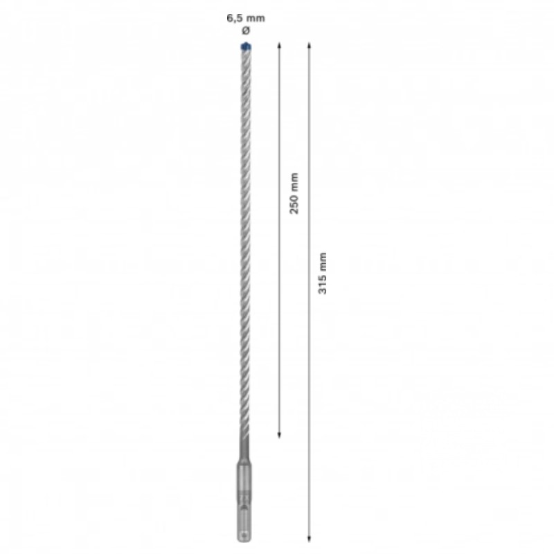 2608900081 BOSCH Burghiu EXPERT SDS plus-7X, 6.5 x 250 x 315 mm