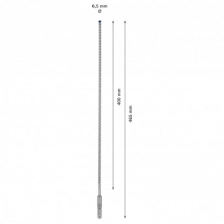 2608900082 BOSCH Burghiu EXPERT SDS plus-7X, 6.5 x 400 x 465 mm
