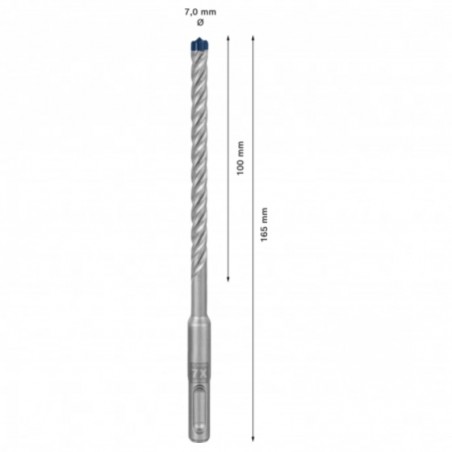 2608900084 BOSCH Burghiu EXPERT SDS plus-7X, 7 x 100 x 165 mm