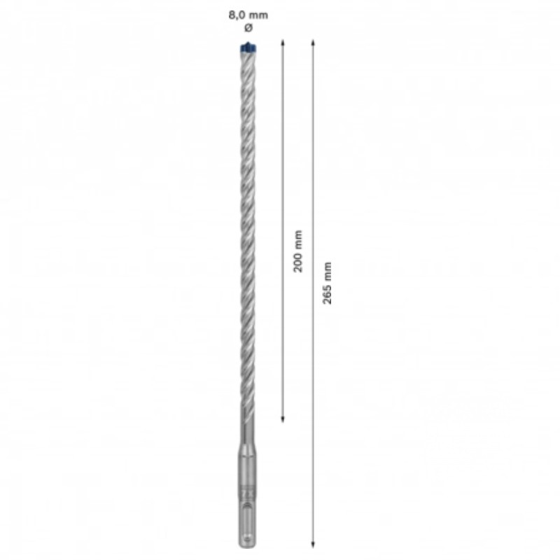 2608900090 BOSCH Burghiu EXPERT SDS plus-7X, 8 x 200 x 265 mm