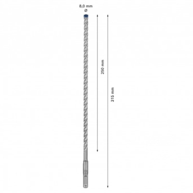 2608900091 BOSCH Burghiu EXPERT SDS plus-7X, 8 x 250 x 315 mm