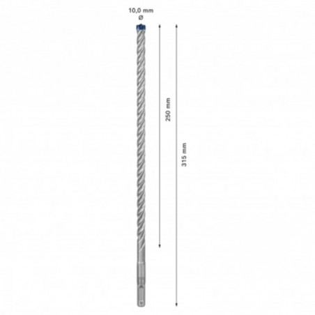 2608900100 BOSCH Burghiu EXPERT SDS plus-7X, 10 x 250 x 315 mm