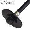 YT-24980 YATO Set de curatare sisteme de canalizare, 12 piese