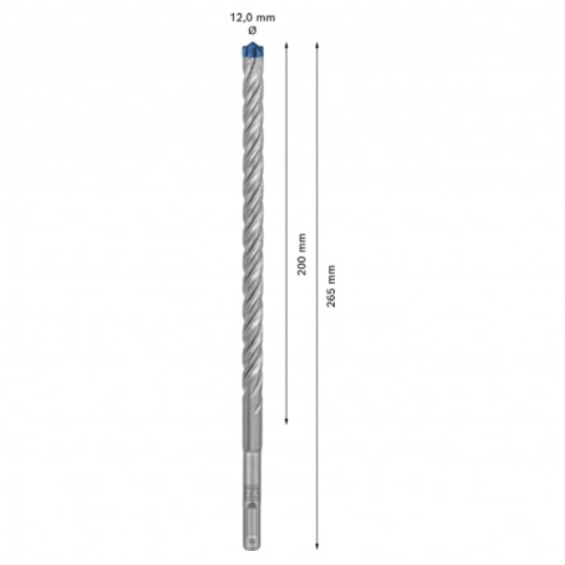 2608900110 BOSCH Burghiu EXPERT SDS plus-7X, 12 x 200 x 265 mm