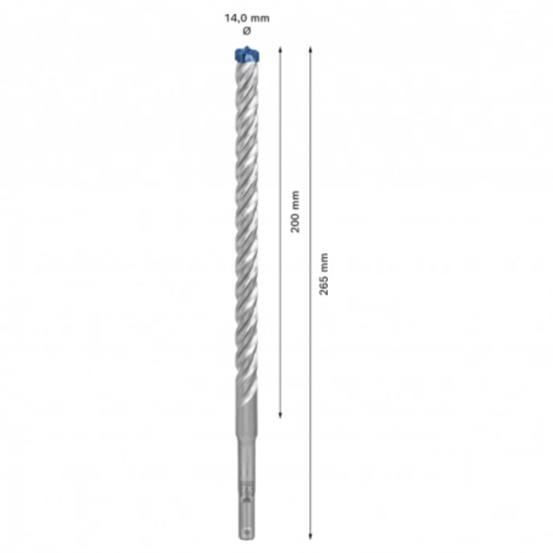 2608900121 BOSCH Burghiu EXPERT SDS plus-7X, 14 x 200 x 265 mm