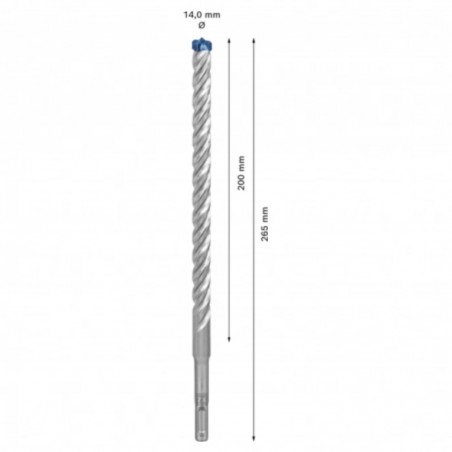 2608900121 BOSCH Burghiu EXPERT SDS plus-7X, 14 x 200 x 265 mm