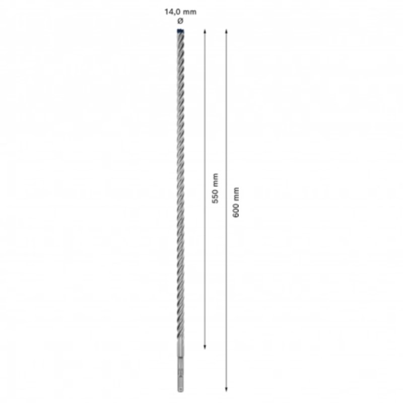 2608900125 BOSCH Burghiu EXPERT SDS plus-7X, 14 x 550 x 600 mm