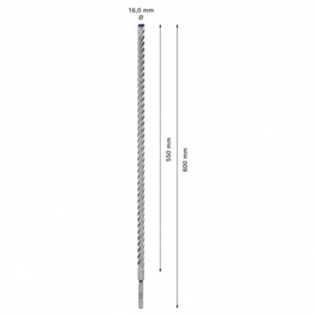 2608900134 BOSCH Burghiu EXPERT SDS plus-7X, 16 x 550 x 600 mm