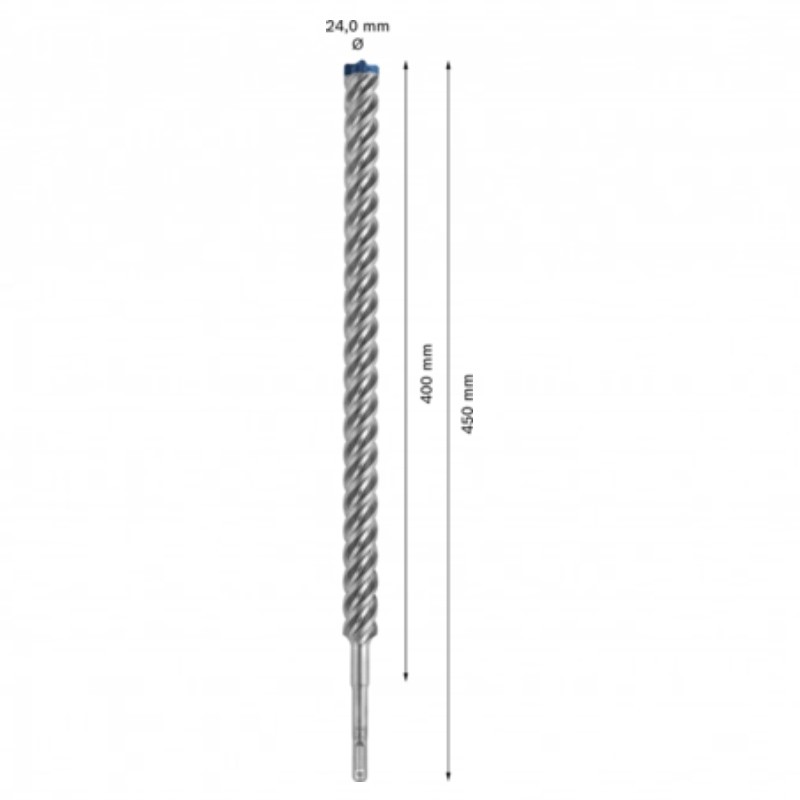2608900150 BOSCH Burghiu EXPERT SDS plus-7X, 24 x 400 x 450 mm