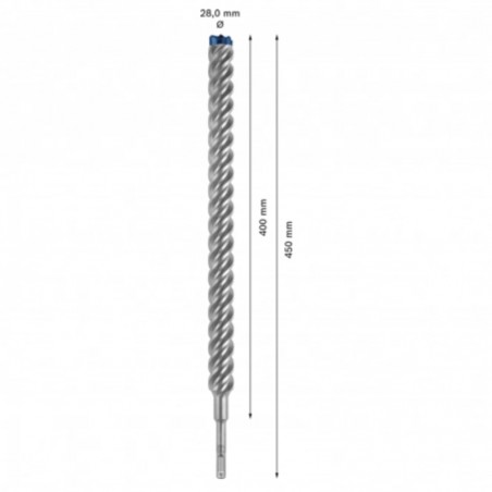 2608900154 BOSCH Burghiu EXPERT SDS plus-7X, 28 x 400 x 450 mm