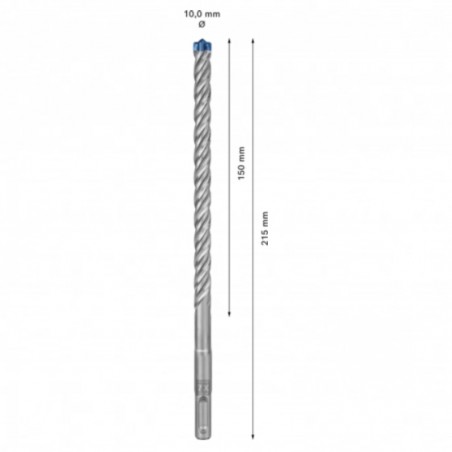 2608900171 BOSCH Set 10 burghie EXPERT SDS plus-7X, 10 x 150 x 215 mm