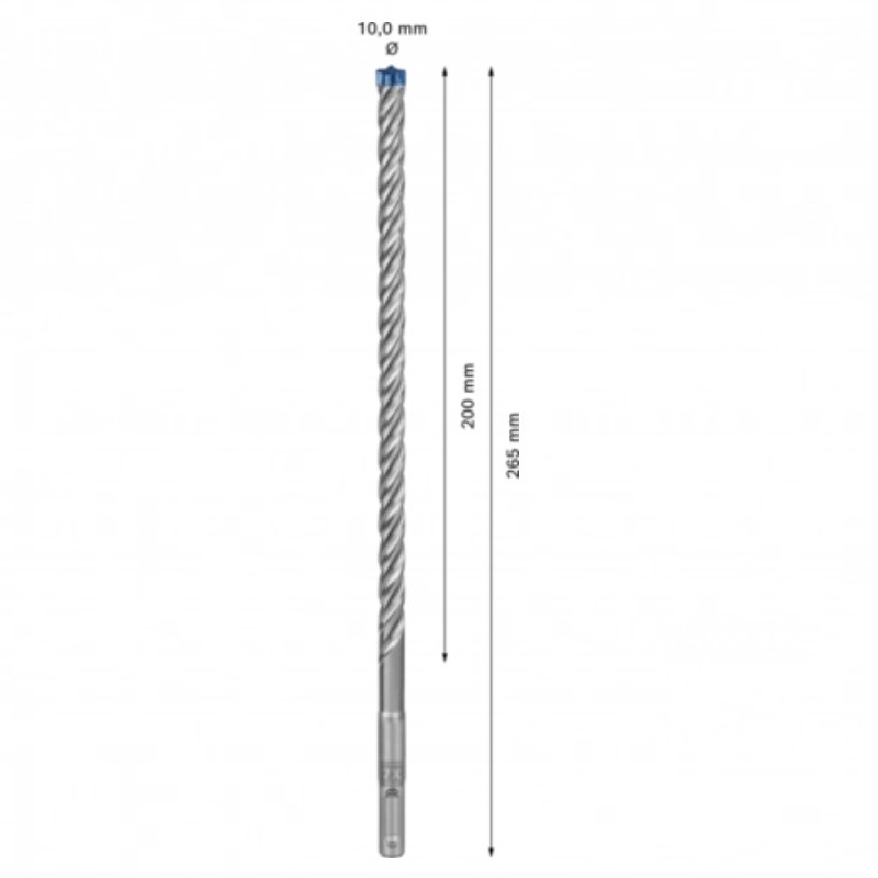 2608900172 BOSCH Set 10 burghie EXPERT SDS plus-7X, 10 x 200 x 265 mm