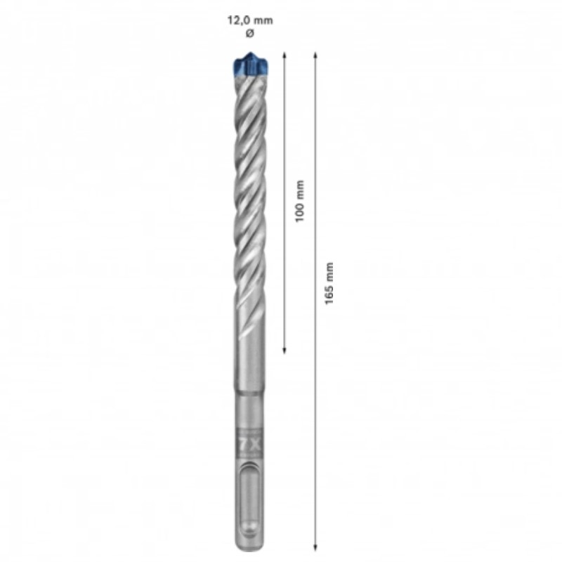 2608900173 BOSCH Set 10 burghie EXPERT SDS plus-7X, 12 x 100 x 165 mm