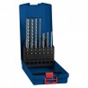 2608900195 BOSCH Set de burghie EXPERT SDS plus-7X, 5/6/6/8/8/10/12 mm, 7 buc