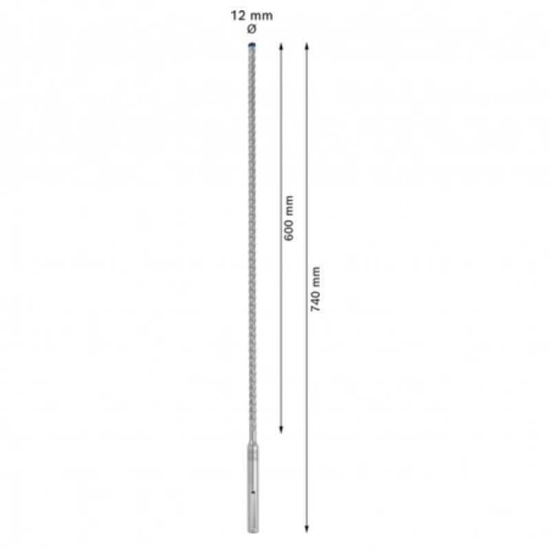 2608900202 BOSCH Burghiu EXPERT SDS max -8X, 12 x 600 x 740 mm