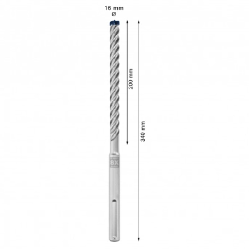 2608900214 BOSCH Burghiu EXPERT SDS max -8X, 16 x 200 x 340 mm