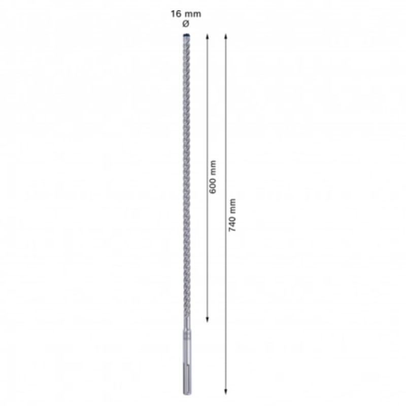 2608900216 BOSCH Burghiu EXPERT SDS max -8X, 16 x 600 x 740 mm