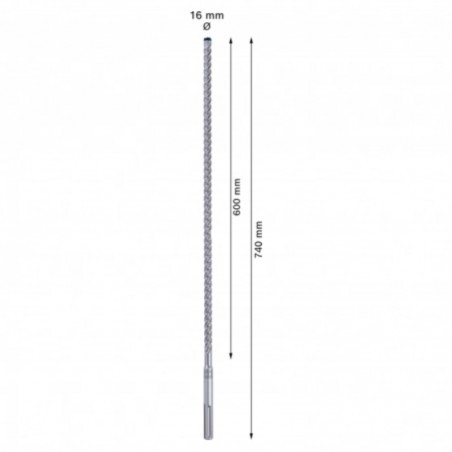 2608900216 BOSCH Burghiu EXPERT SDS max -8X, 16 x 600 x 740 mm