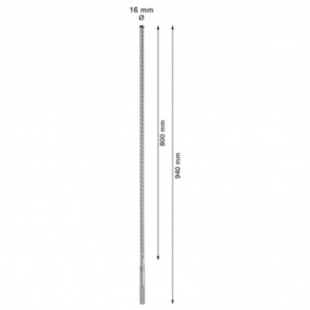 2608900217 BOSCH Burghiu EXPERT SDS max -8X, 16 x 800 x 940 mm