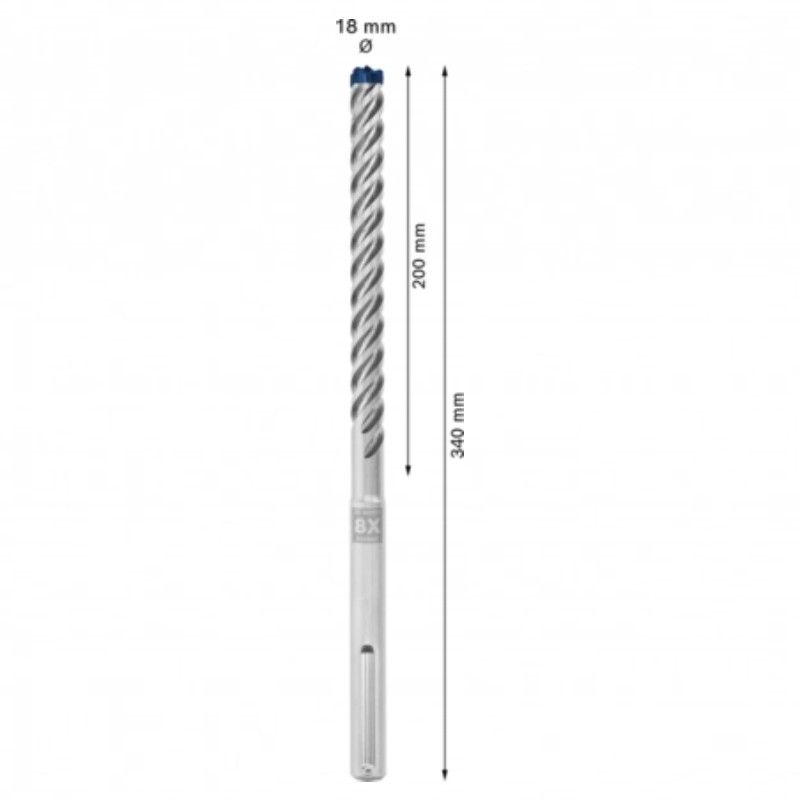 2608900221 BOSCH Burghiu EXPERT SDS max -8X, 18 x 200 x 340 mm